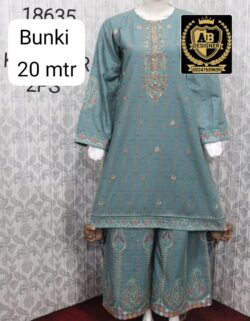 Gray embroidery dress with handmade and embroidery style