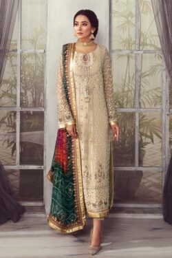 Skin embroidery dress with handmade and embroidery style